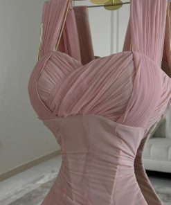 Alternative view of فستان سهرة لون وردي