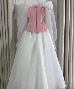 Alternative view of فستان سهرة لون ابيض