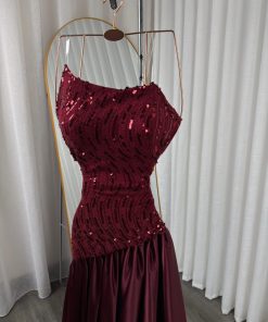 Alternative view of فستان سهرة لون نبيتى