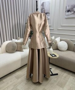 Alternative view of فستان سهرة لون كافية