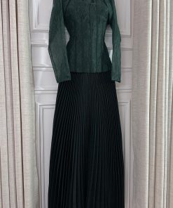 Alternative view of فستان سهرة طويل لون اخضر