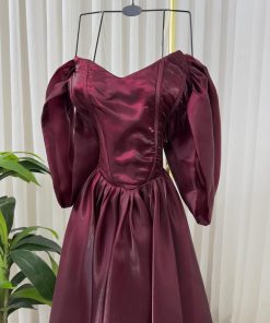 Alternative view of فستان سهرة لون نبيتى