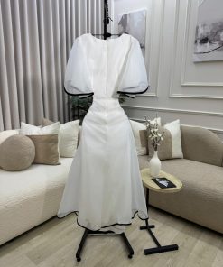 Alternative view of فستان سهرة لون ابيض