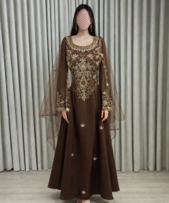 جلابيه رمضانيه لون بني