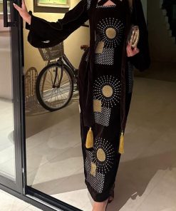 فستان سهرة لون اسود