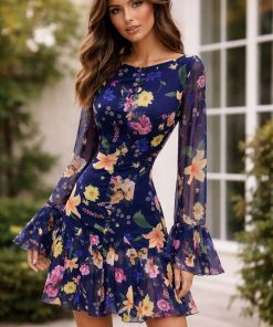 فستان سهرة قصير