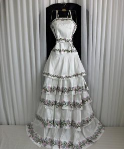 Alternative view of فستان سهرة لون أبيض