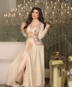 فستان سهرة بالوان جميله