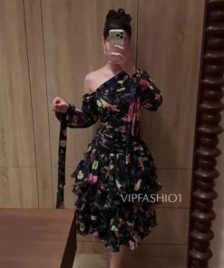 فستان سهره منقوش