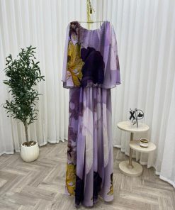 Alternative view of فستان سهره لون موف