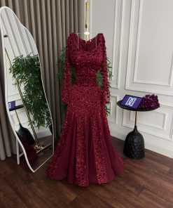 Alternative view of فستان سهرة طويل فخم وأنيق