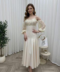 فستان سهره لون أوف وايت