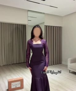 فستان سهره لون بنفسجي