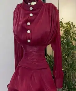 Alternative view of فستان سهره لون احمر