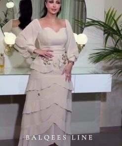 فستان سهرة طويل