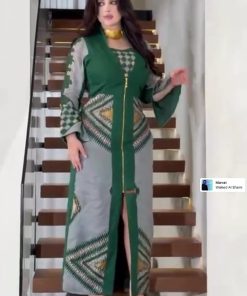 جلابية نسائية خضراء