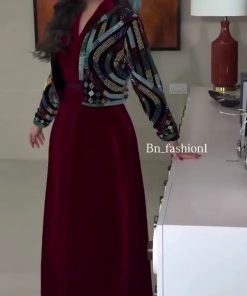 فستان سهرة طويل