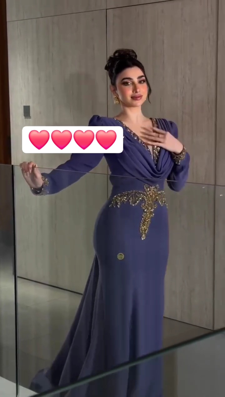 فستان سهرة طويل