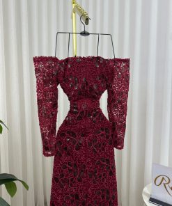 Alternative view of فستان سهره لون نبيتى