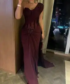 فستان سهره لون نبيتى