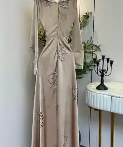 Alternative view of فستان سهره لون كافية