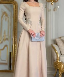 فستان سهرة طويل