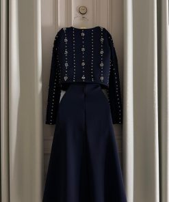 Alternative view of فستان سهره لون كحلي