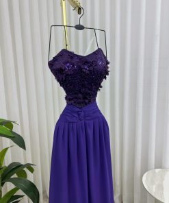 Alternative view of فستان سهره لون بنفسجي