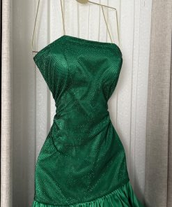 Alternative view of فستان سهرة قصير طبقات