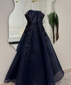 Alternative view of فستان سهرة منفوش كحلي