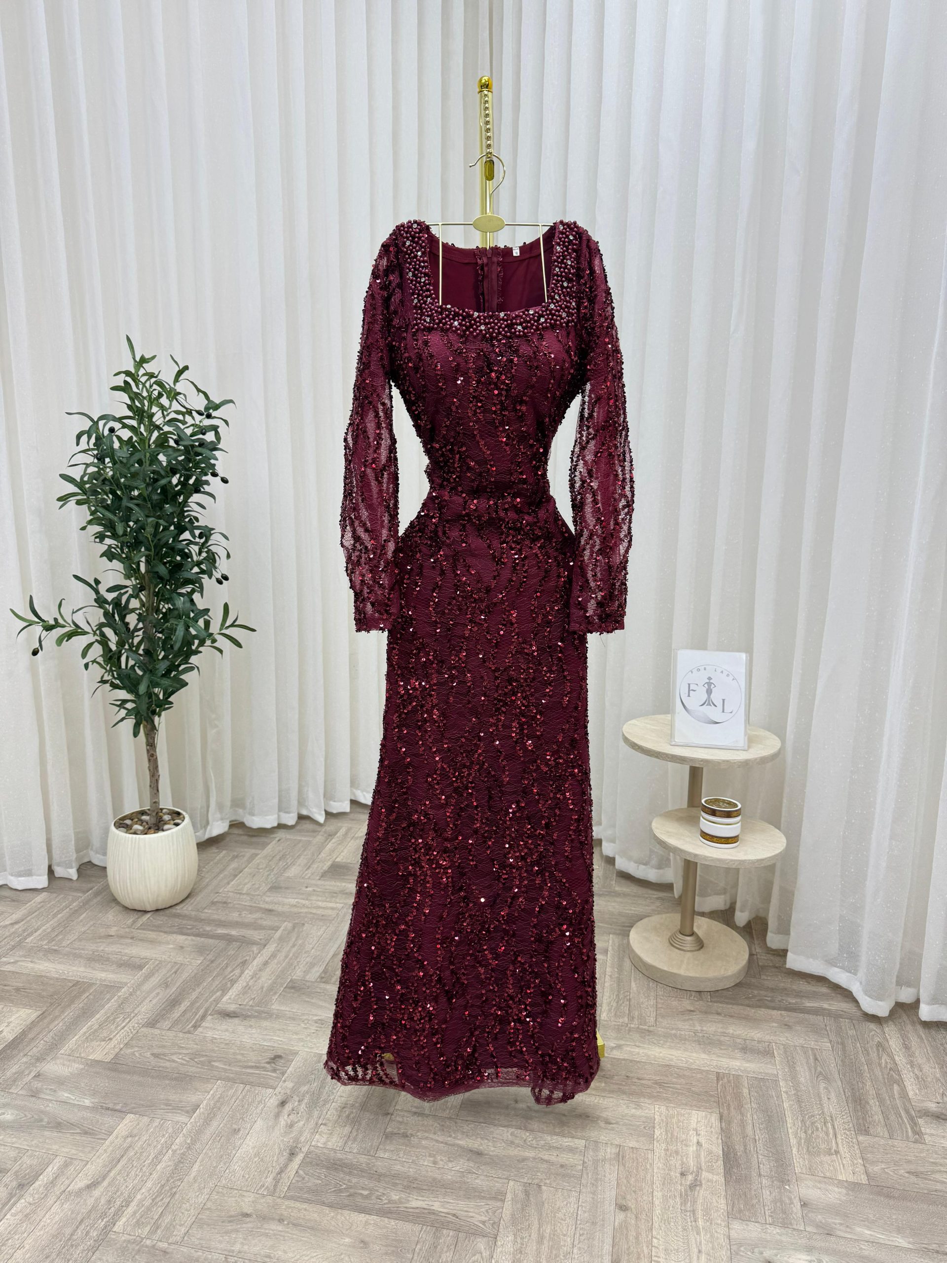 فساتين سهرة فخمة طويلة مطرزة - الصورة 8