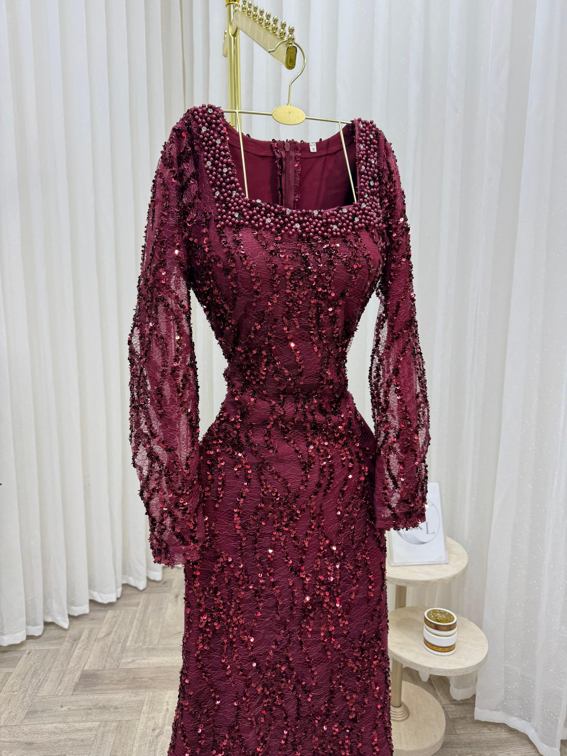 فساتين سهرة فخمة طويلة مطرزة - الصورة 9