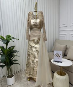 Alternative view of فستان سهرة ذهبي فاخر