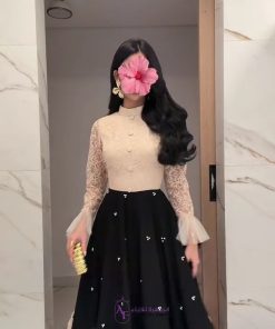 فستان سهرة فخم وأنيق