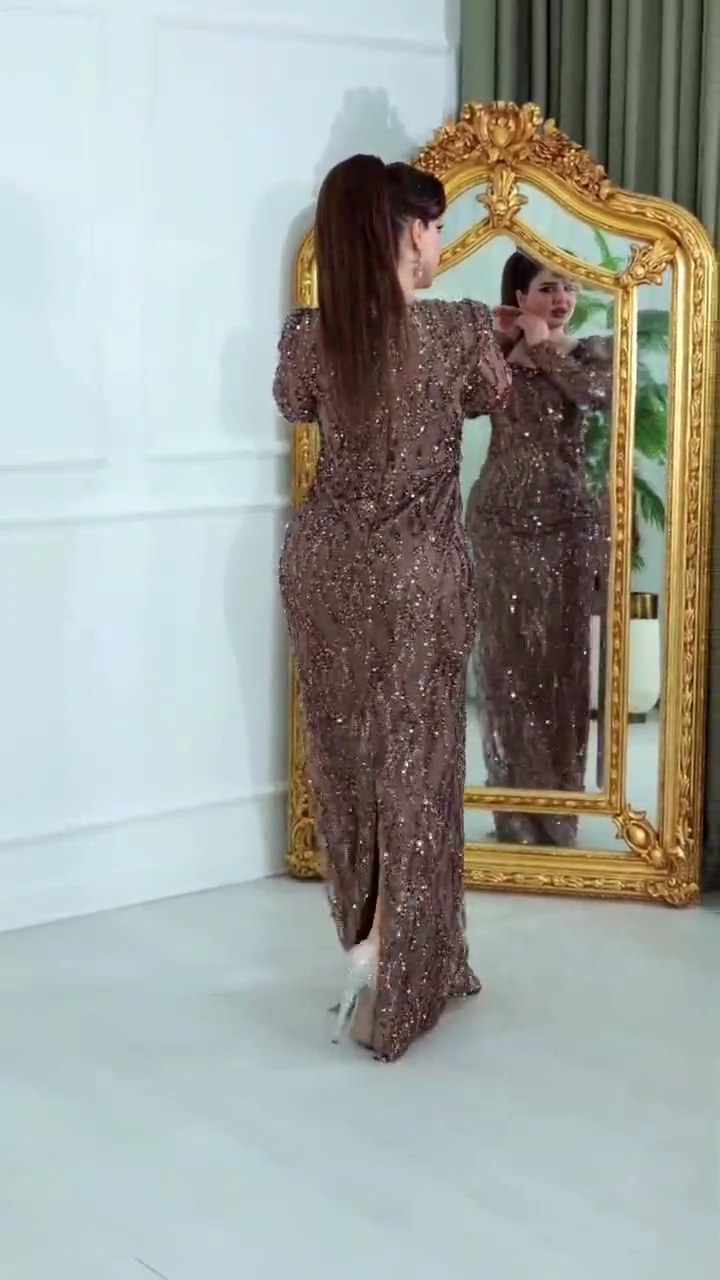 فساتين سهرة فخمة طويلة مطرزة - الصورة 4