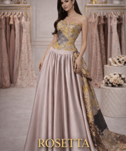 فساتين سهرة بدون أكمام