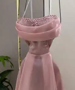Alternative view of فستان سهرة فاخر بدون أكمام