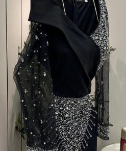 Alternative view of فستان مناسبات أسود فاخر