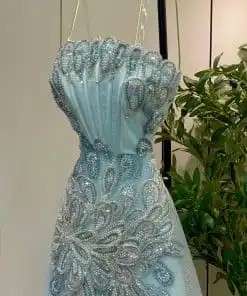 Alternative view of فستان سهرة تيفاني بتطريز فاخر
