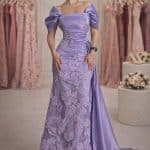 فساتين بذيل طويل