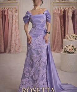 فساتين بذيل طويل