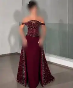 فستان سهرة نبيتي أوف شولدر