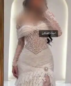 فستان سهرة أوف شولدر