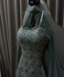 Alternative view of فستان مطرز فخم لحفلات السهرة والمناسبات